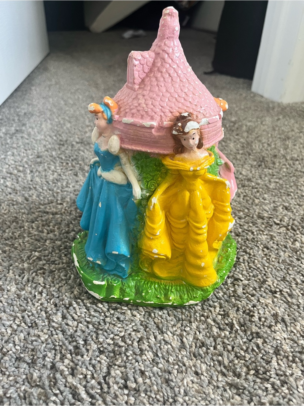 Handmade Handpainted Disney Princess figurine